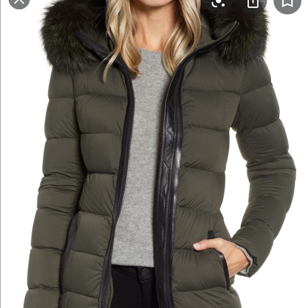 Mackage Calla down coat with Fur hood